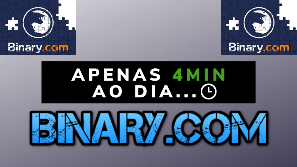 FAZENDO DINHEIRO NA BINARY EM 4 MIN – PRA MIM ESTÁ ÓTIMO