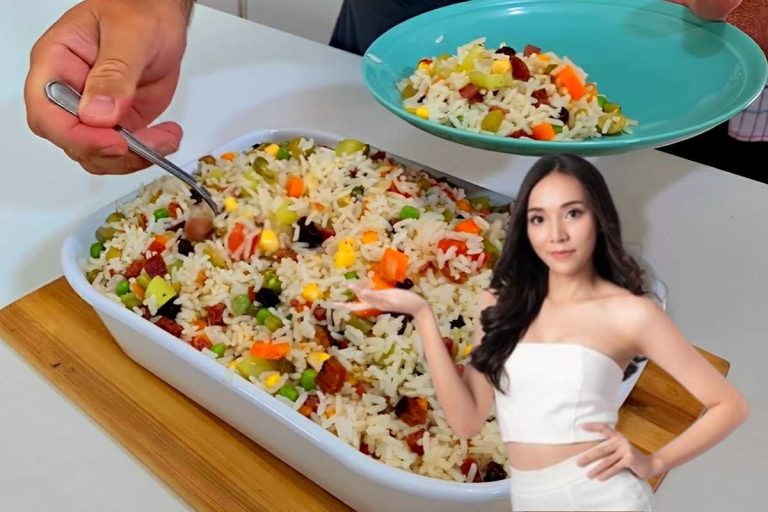 Arroz à Grega Fácil: Receita Colorida para Acompanhar o Peru de Natal