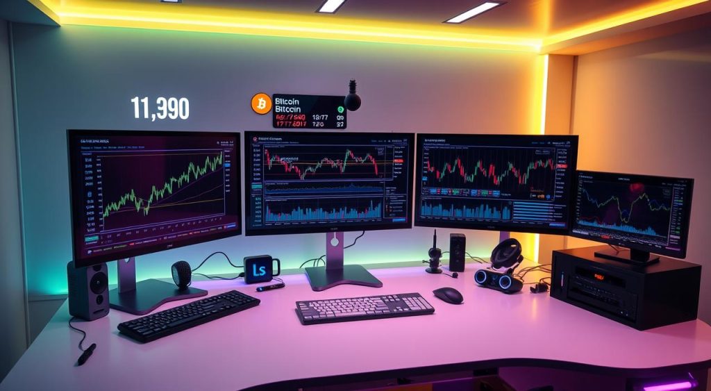 Monitoramento de Bitcoin em tempo real